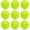 Chartreuse,9pcs, variant on 16 Pack Plastic Baseballs - Hollow Softballs for Lightweight Batting Practice - Indoor/Outdoor Training Balls