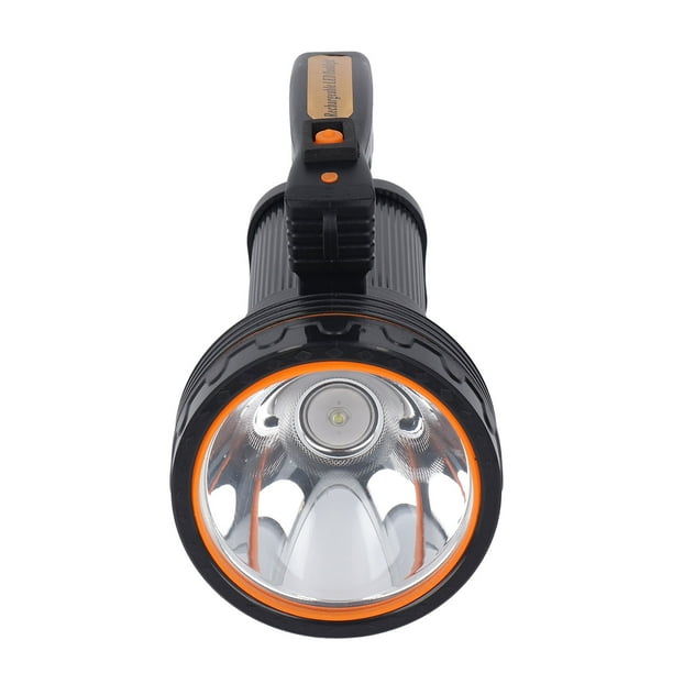 Foco portátil de mano Bling Bling Foco recargable Potente linterna LED