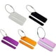 thumbnail image 1 of Bagages Tiquettes En Alliage D'aluminium Avec Cordes En Acier Inoxydable, Tiquettes Valise, Accessoires Voyage (6pcs), 1 of 1