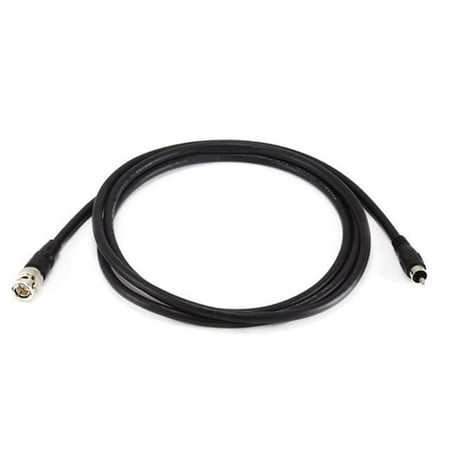 UPC: 0844660006237 | Monoprice 6ft BNC Male to RCA Male RG-59U Cable – Black