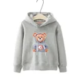 thumbnail image 5 of Sudadera con capucha de oso de peluche para niños, niñas y niños, dibujos animados, estilo hip-hop, informal, para primavera y otoño, manga larga, 5 of 5