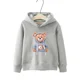 thumbnail image 5 of Sudadera con capucha de oso de peluche para niños, niñas y niños, dibujos animados, estilo hip-hop, informal, para primavera y otoño, manga larga, 5 of 5