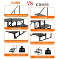 thumbnail image 3 of Sidasu RV Steps with Handrail,Hot Tub Steps with Handrail,Mobile Home Stairs 3 Steps,Non Slip Panel,Portable Stairs for 5th Wheel RV, 3 of 10