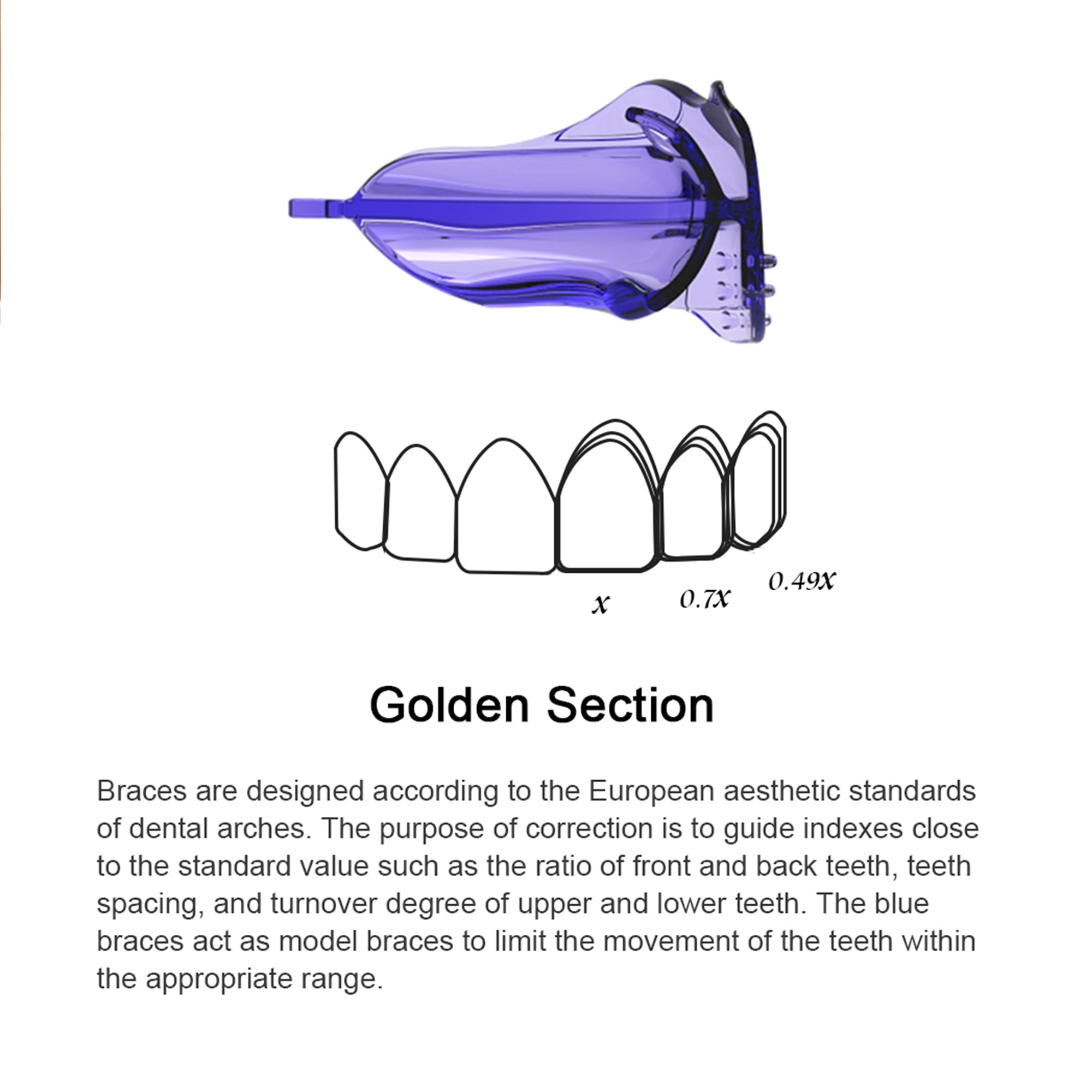 KOHEEL D PLUS N Teeth Straightener for Adults, for a Confident Smile