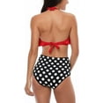 thumbnail image 3 of Girls Swimsuit High Waisted Two Pieces Bikini Set Swimwear Bathing Suits, 3 of 7