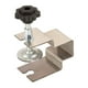thumbnail image 2 of 2 Clips de Fijación para Cajones de Gabinete de Acero Inoxidable para Una Instalación Precisa Y Rápida, Profesional Resistente con Tornillo de Ajuste, 2 piezas, 2 of 8