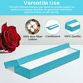 thumbnail image 4 of Novel Box 12 Pack Light Blue Cardboard Cotton Filled Jewelry Gift Boxes 8x2x0.87 Inches with Lids, 4 of 7