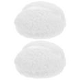 thumbnail image 1 of CTIRCHIU 2 Pcs Houppette Blanche Surdimensionnée pour le Corps Grande Peluche Douce Réutilisable Applicateur d'Époussetage pour Usage Complet du Corps, 1 of 8