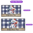 thumbnail image 5 of Patriotic Maltese 4th of July Independence Paws Desk Mat Full Keyboard Mouse Pad Maltese Dog Lover Gifts Idea Large Mousepad - 02010, 5 of 5