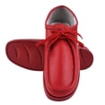 thumbnail image 2 of Hamara Joe Mens Leather Chukka Casual shoes, Red, 2 of 7