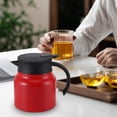 thumbnail image 6 of kowaku Insulated Stainless Steel Coffee Carafes Insulated Coffee Pot Water Pitcher 800ml Insulation Teapot for Outdoor Holiday Gifts red, 6 of 9