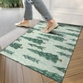 thumbnail image 4 of Light Green Christmas Tree and Snow Pattern Door Rugs,Washable Non Slip Door Mats Indoor,Decorative Door Mats,Entry Mat Indoor for Entrance,Bedroom,Kitchen,Bathroom,17"x30", 4 of 6