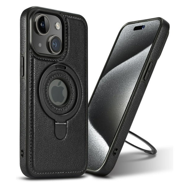 Funda para teléfono móvil VAUSERDY para iPhone 14/13, soporte magnético delgado