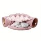 thumbnail image 1 of Collapsible Cat Tunnel Bed: A Fun, Washable Toy for Indoor Cats of All Sizes!, 1 of 1