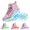 Pink, variant on NordicNest Children Kids Boys Girls Sneakers Non Soft Sole Led Light Fashion Comfortable Shoes Ffr Casual Daily Wear