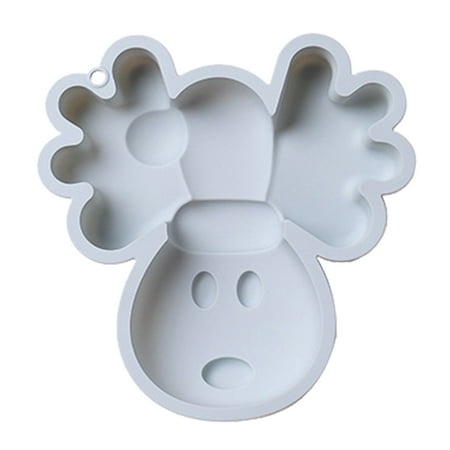 

Meizhencang Cake Mold Food Grade High Toughness Silicone Christmas Cake Baking Mould for Home