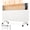 White, variant on CONCETTA Full-mesh Electric Space Heater, 1500W Panel Convection Heater with Remote Control, Wall‑mount & Freestanding, 25H Timer Overheat Tip‑Over Safety Protection for Living Room Bedroom Gray