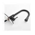 thumbnail image 4 of Single Handle Deck Mount Pull Out Sprayer Kitchen Faucet with Deckplate Included, 4 of 5