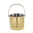 thumbnail image 5 of Ice Bucket Stainless Steel Champagne Bucket Multipurpose Drinks Bottle Cooling Container for Entertaining BBQ Summer Vacation Bar Accessories Aureate, 5 of 9