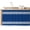 Blue, variant on Sage Green Striped Cabinet Curtains for Kitchen Stripes Shelf Curtain for Mini Storage Cabinets, Cabinet Curtain with Hook Tape, 11"W x 13"L