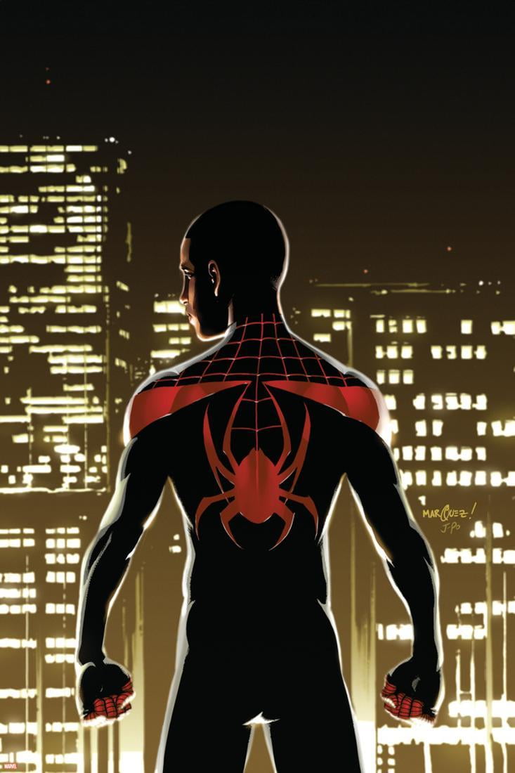 12"x20"Comics Miles Morales Spider HD Canvas Prints Home Decor Wall Art Poster 