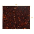 thumbnail image 2 of Pickguard Hoja de Pickguard en blanco Material Placa de rascar para guitarras acústicas DIY Custom Celluloid Dark Brown Tortoise Shell 1PCS Tomshoo Pickguard, 2 of 6