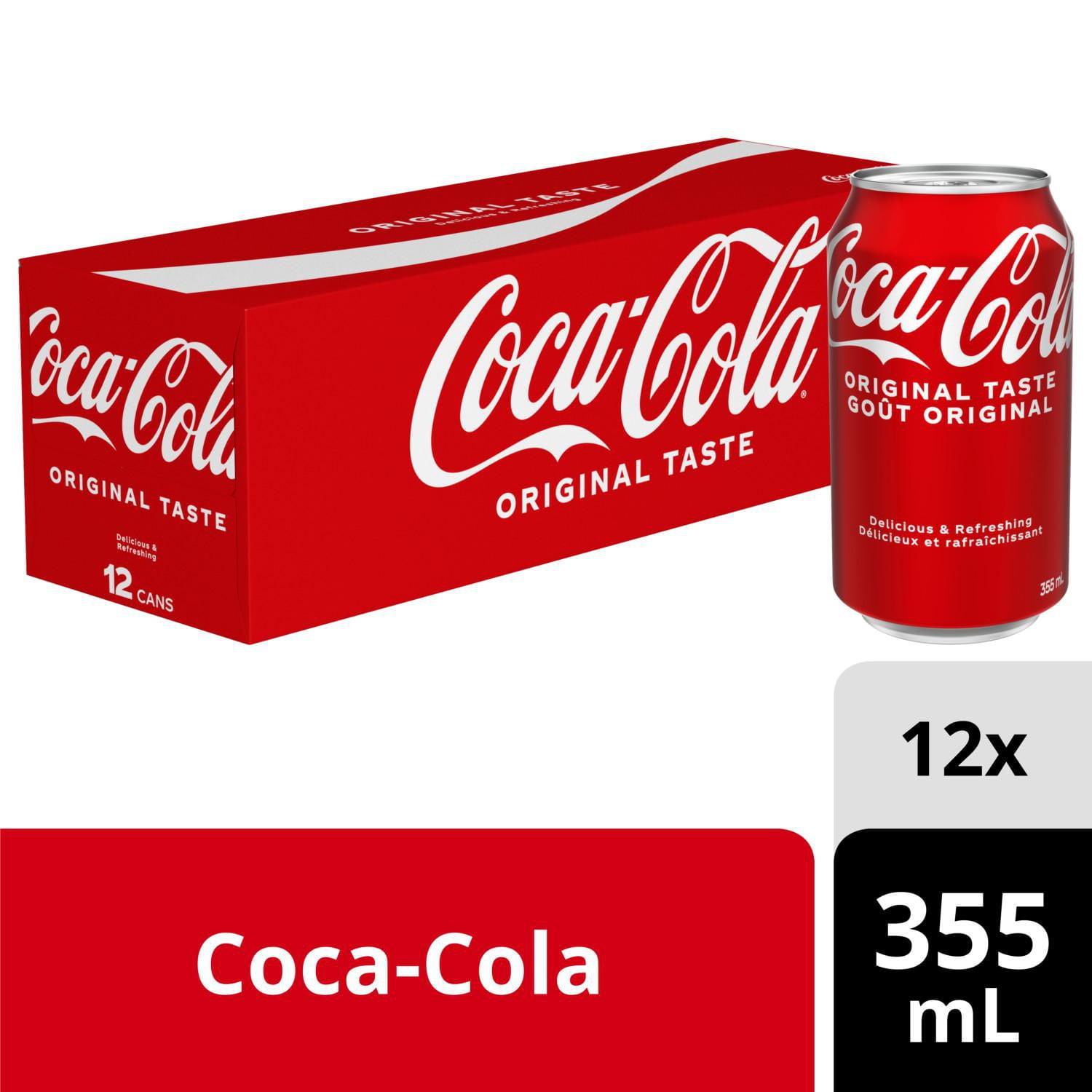 Coca Cola mL Cans,  Pack,  x  mL   Walmart.ca