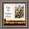 thumbnail image 4 of Bird Hunter Happy Place, Hunting  Fowl Personalized Picture Frame, 10X10 9726, 4 of 6