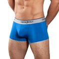 thumbnail image 2 of Obviously Men's Core Classic Hipster Trunk (Blue, X-Large), 2 of 3