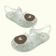 thumbnail image 5 of Aofany Toddler Girls Sandals Jelly Sandals Rubber Sole Closed Toe Princess Cookies Shape Summer Shoes, 5 of 8
