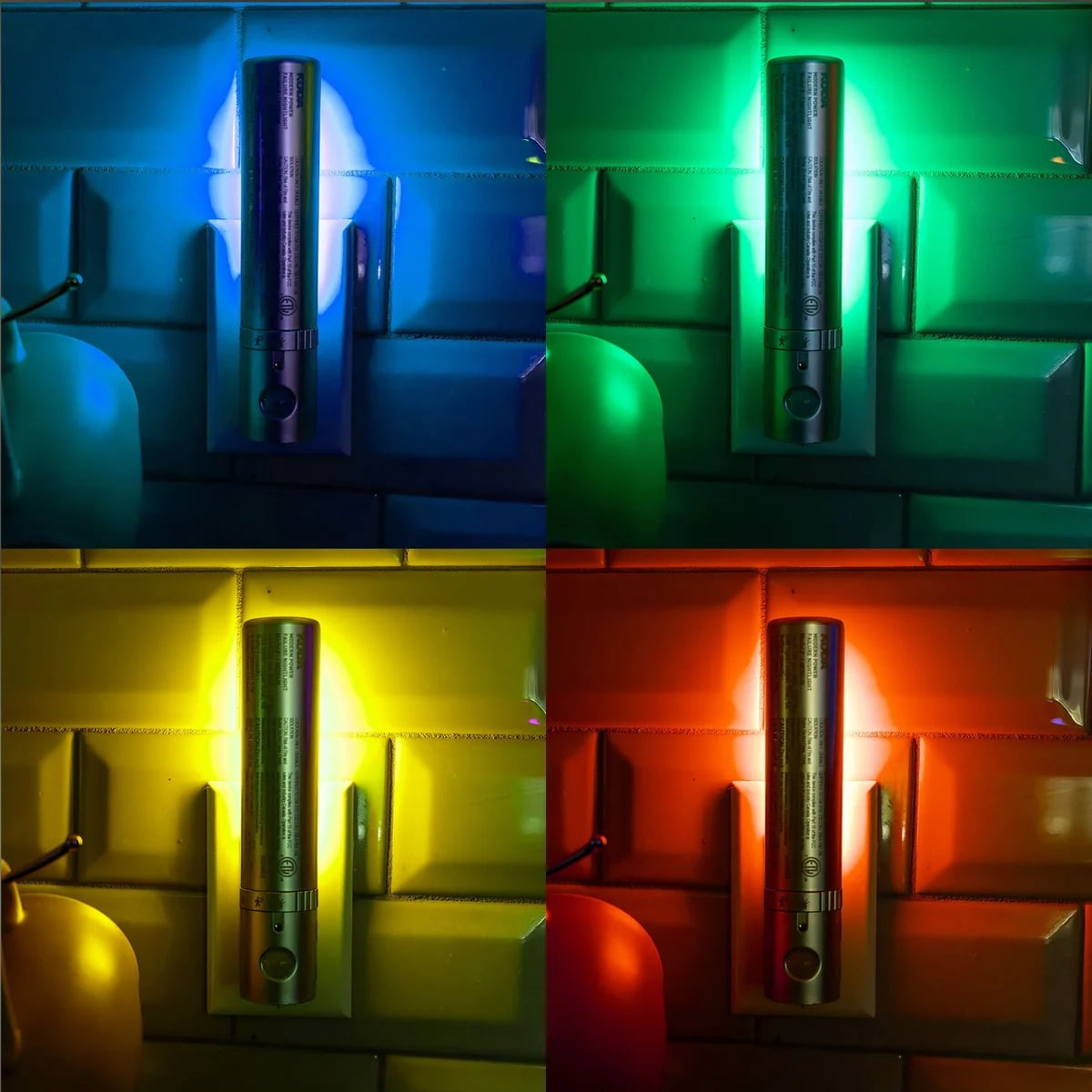 KODA Modern Power Failure Night Light, Pack of 3