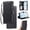 Black, variant on For iPhone 16e/17e Wallet Case,Crossbody Strap Diamond Patterned PU Leather Flip Cover with RFID Blcoking Card Slots Cash Pocket Wrist Strap Kickstand Phone Case for Women Girls,Purple
