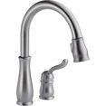 thumbnail image 1 of Delta Faucet Leland 978-AR-DST - Grifo de fregadero de cocina de una sola manija con pulverizador extra&iacute;ble y cabezal de pulverizaci&oacute;n de acoplamiento magn&eacute DELTA FAUCET NA, 1 of 9