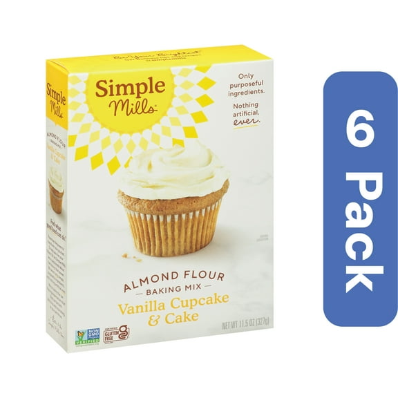 Simple Mills Vanilla Cake Mix 11.5 oz (Pack Of 6)