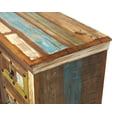 thumbnail image 5 of Butler Specialty Reverb Painted Rustic Entertainment Console In Brown, 5 of 5
