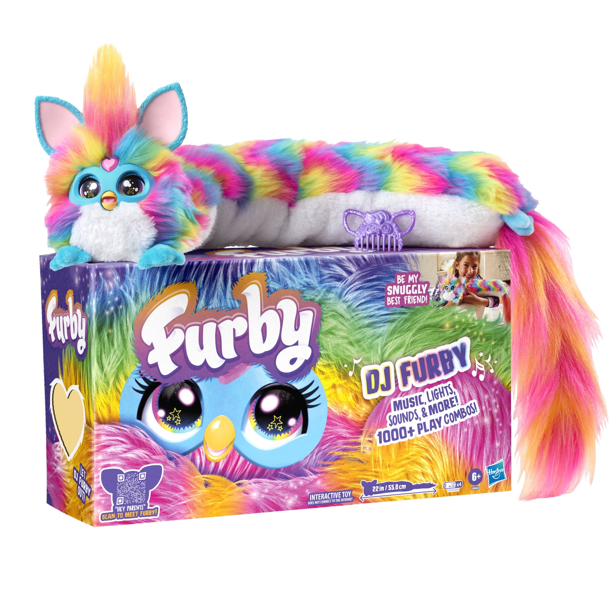 Hasbro HSBF8900 Furby Tie-Dye Plush - 2 Count - Walmart.com