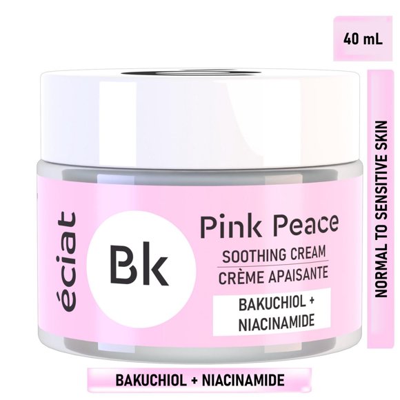 Eciat Soothing Cream with Bakuchiol, Niacinamide & 3 Ceramides | Hydrating & Smoothing | All Skin Types | Face & Neck 40 ml