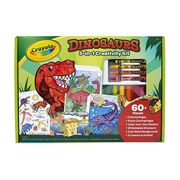 Kit de arte Crayola Dinosaur 5-en-1, Dinosaur Toys Alternative