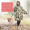 thumbnail image 4 of Beige Buffalo Skull Cactus Pattern Wearable Oversized Blanket,Wearable Blanket Hoodie for Adults,Cozy Hooded Blankets with Super Pockets,Super Warm Fuzzy Pullover for Women & Men, 4 of 6