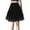 Black, variant on vigerkar Tulle Skirts for Women Midi Fairy Skirt Tutu A-Line Mesh Layered High Elastic Waist Skirts Green, One Size
