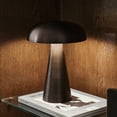 thumbnail image 4 of Arturesthome Danish Design Portable Rechargeable Desk Lamp Metal Bedside Mushroom Lamp, 4 of 6