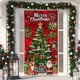 thumbnail image 2 of Decoraciones de Navidad Decoración de Puerta de Navidad de 6.66x2.99 Pies con Entrega de Regalo de Papá Noel, Fondo de la Atmósfera Festiva de la Fiesta Decoraciones de Navidad de Interior, 2 of 6