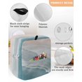 thumbnail image 3 of Beach Blue Stand Mixer Dust Cover with Storage Pocket & Handles, Gradient Ocean Waves Seashore Sunset Fits All Tilt Head & Bowl Lift Kitchen Appliance Cover Organizer Bag Accessories, 4.5-5 Quart, 3 of 6