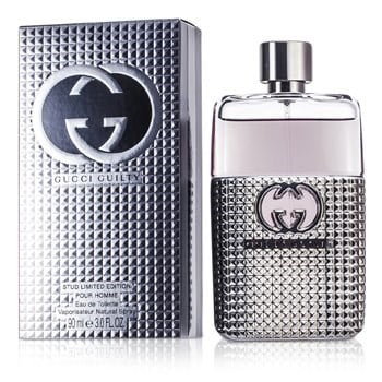 Gucci Guilty Pour Homme Eau De Toilette Spray (stud Limited Edition) For Men 90ml/3oz
