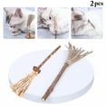 thumbnail image 2 of Bâtons de Vigne Argentée pour Chat Naturels 2 Pcs Bâtons à Mâcher pour Chaton Jouets Matatabi pour Animaux de Compagnie, 2 of 10
