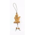 thumbnail image 3 of Brown Rooster with Star Flower Cell Phone Good Luck Charm Strap Accessory Gift E14211-10, 3 of 3