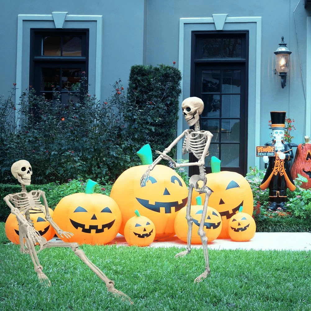 3 FT Posable Skeleton Decoration with Movable Joints for Halloween Party