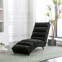 Syngar Modern Linen Chaise Lounge, Ergonomic and Massage, Gray/Beige (Set of 1)