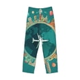 thumbnail image 4 of Xecao Around The Planet Men's Straight Lounge Pajama Pants: The Ultimate in Comfortable Sleepwear, 4 of 9