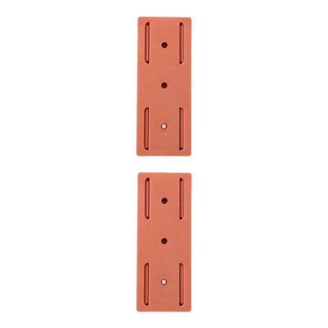 Advancent Estante de almacenamiento Montaje colgante Soporte de pared Instalación práctica Soporte de carga Accesorios para el hogar Rosa 2Conjunto